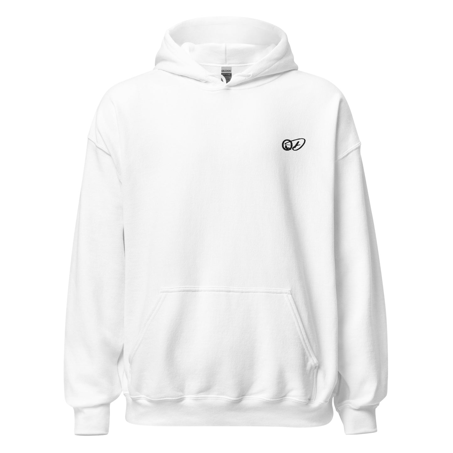 Hooded Sweatshirt with Embroidered Logo - Only Dads Company